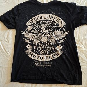 Black Skull Graphic Tee